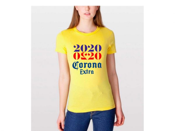 2020 corona extra t-shirt