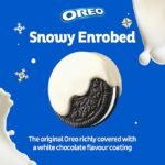 Oreo Snowy Enrobed White Chocolate Coated Biscuits 6pk 246g - Image 3