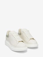 Men's Oversized Sneaker in Off White/Red - Image 8
