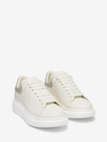 Men's Oversized Sneaker in Off White/Red - Image 8