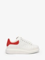 Men's Oversized Sneaker in Off White/Red - Image 2