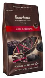 Bouchard Premium Belgian Dark Chocolate with 72% Cacao | Individually Wrapped Pieces (2 LB)