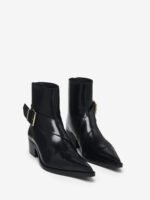 Men's Heron Buckle Boot in Black - Image 4