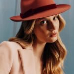 Atlantic Orange Felt Trilby