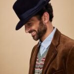 Haydock Navy Felt Fedora