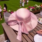 Satin Wide-Brim Hat: Elegant Bow, Derby, Wedding, Garden Party - Image 3