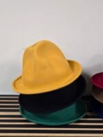 Handcrafted Oversized Wool Felt Hat Pharrell Hat - Image 8