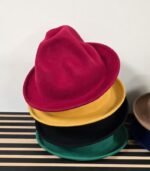 Handcrafted Oversized Wool Felt Hat Pharrell Hat - Image 11